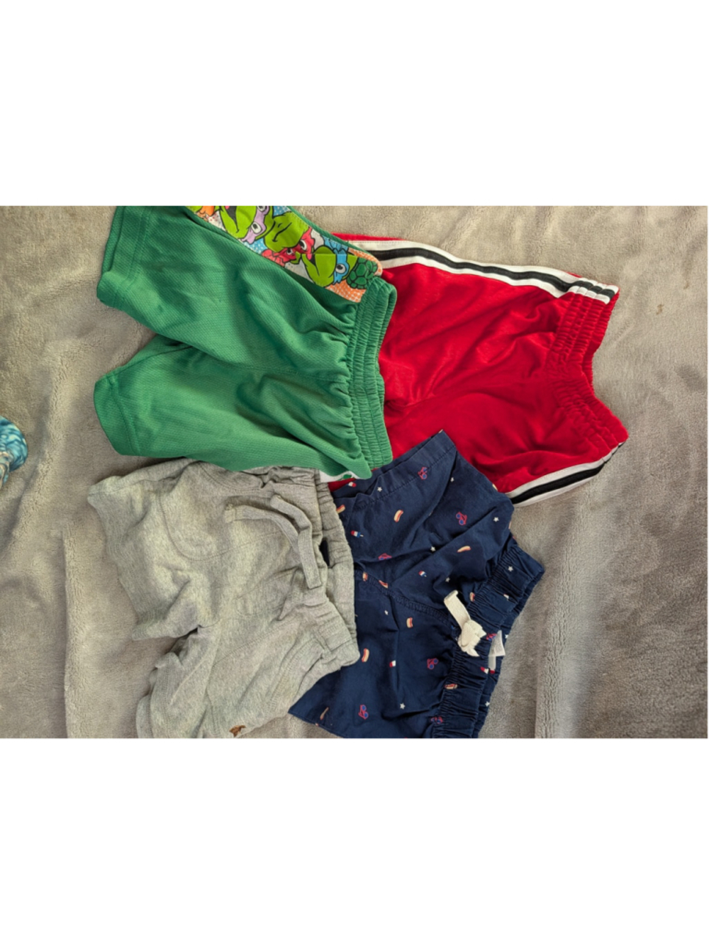 Toddler Boys Shorts Lot 12-18M 18M Baby Gap Nickelodeon TMNT 4 Pc
